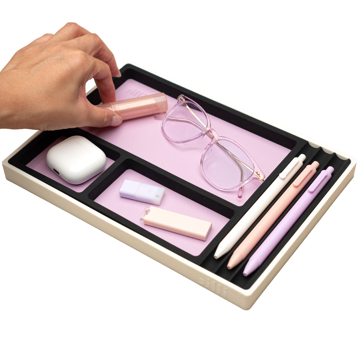 Desk Organiser (Lilac Purple)