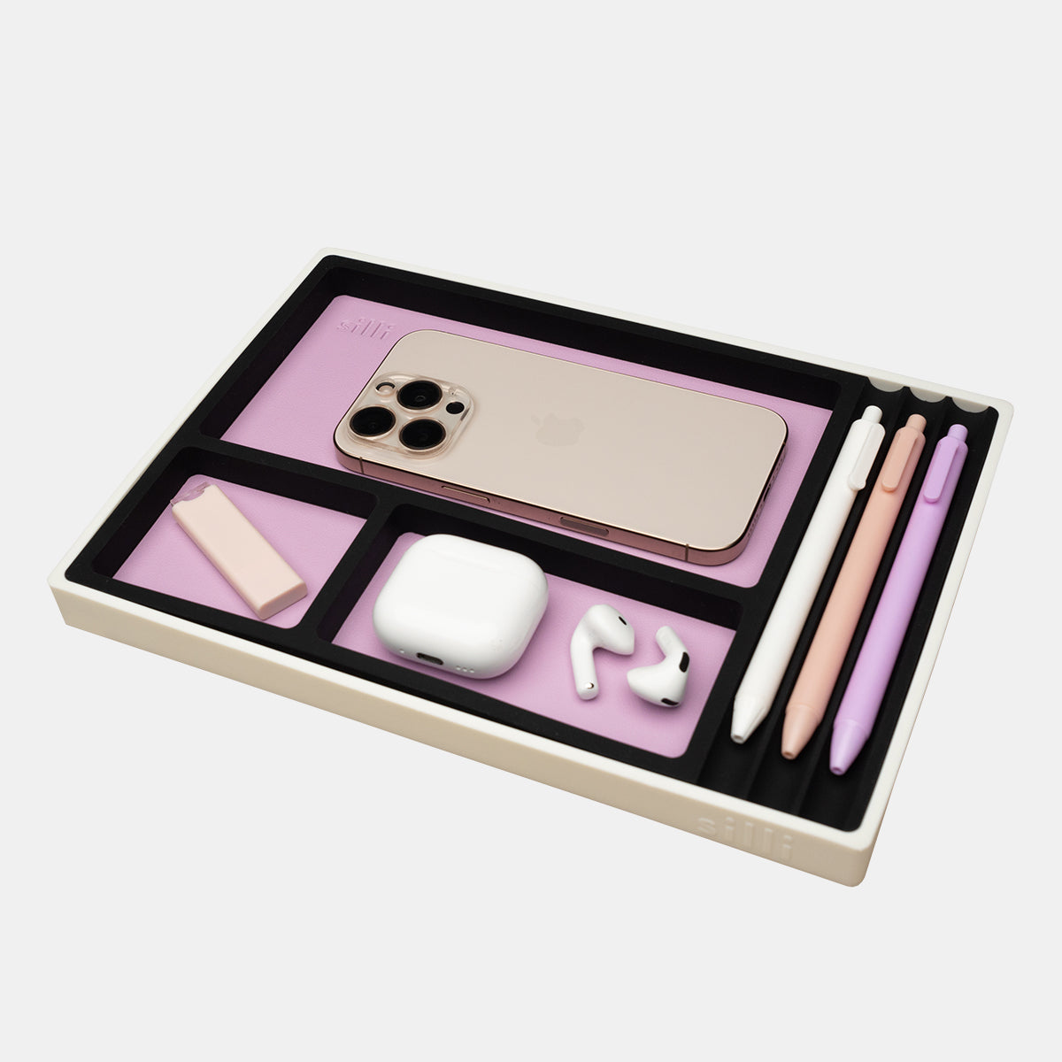Desk Organiser (Lilac Purple)