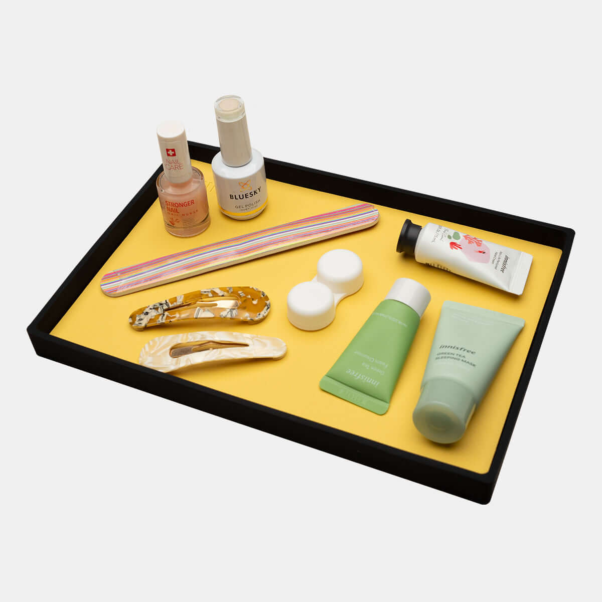 Catchall Tray (Mustard Yellow and Black) by Silli – catchall tray for home organisation and everyday essentials