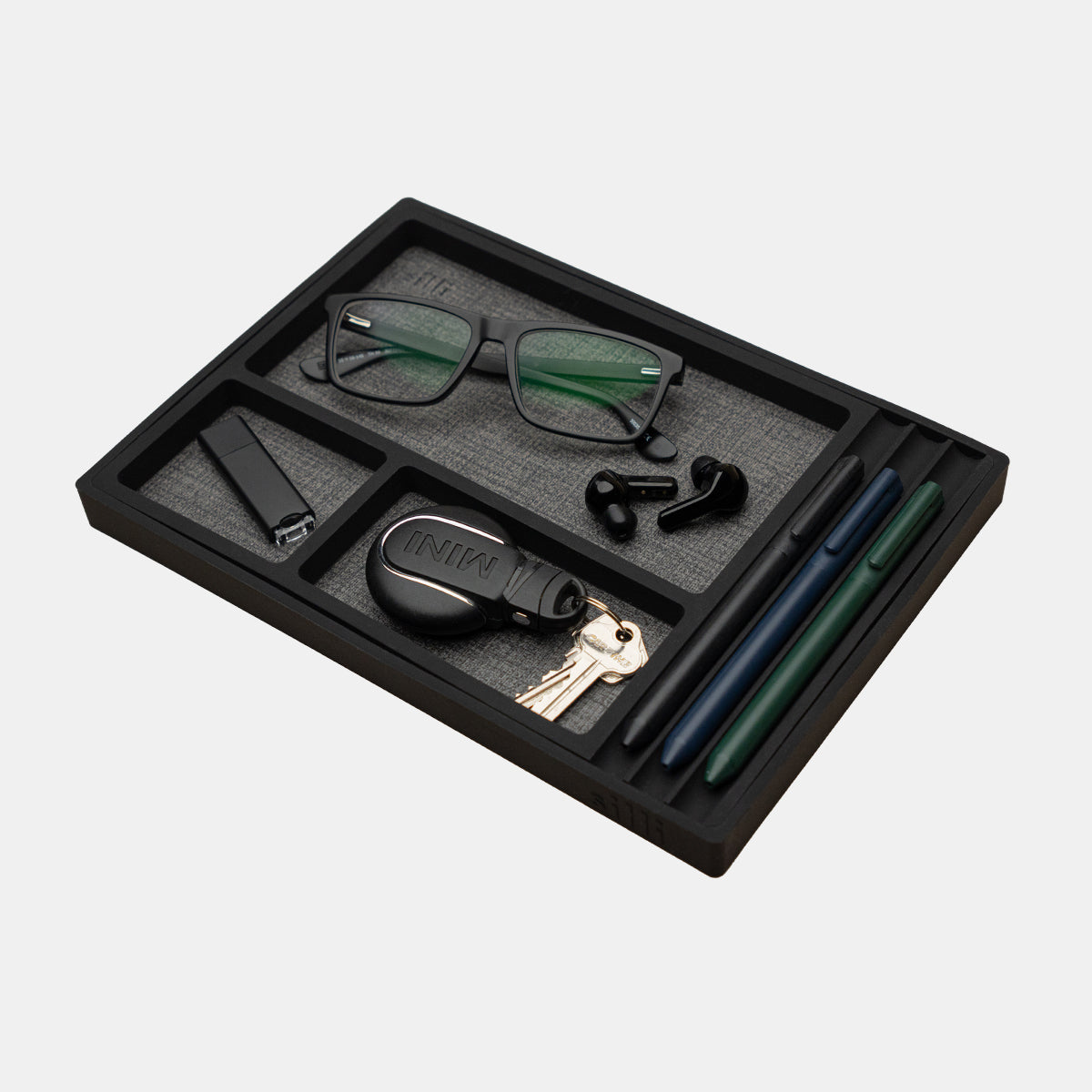 Desk Organiser (Textured Grey)