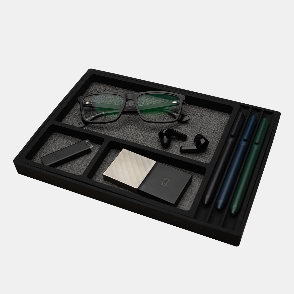 Desk Organiser (Textured Grey)