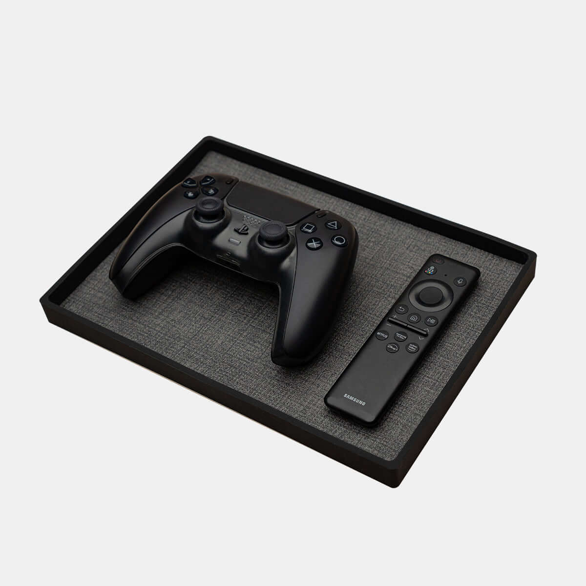 Catchall Tray (Textured Charcoal and Black) by Silli – catchall tray for home organisation and everyday essentials