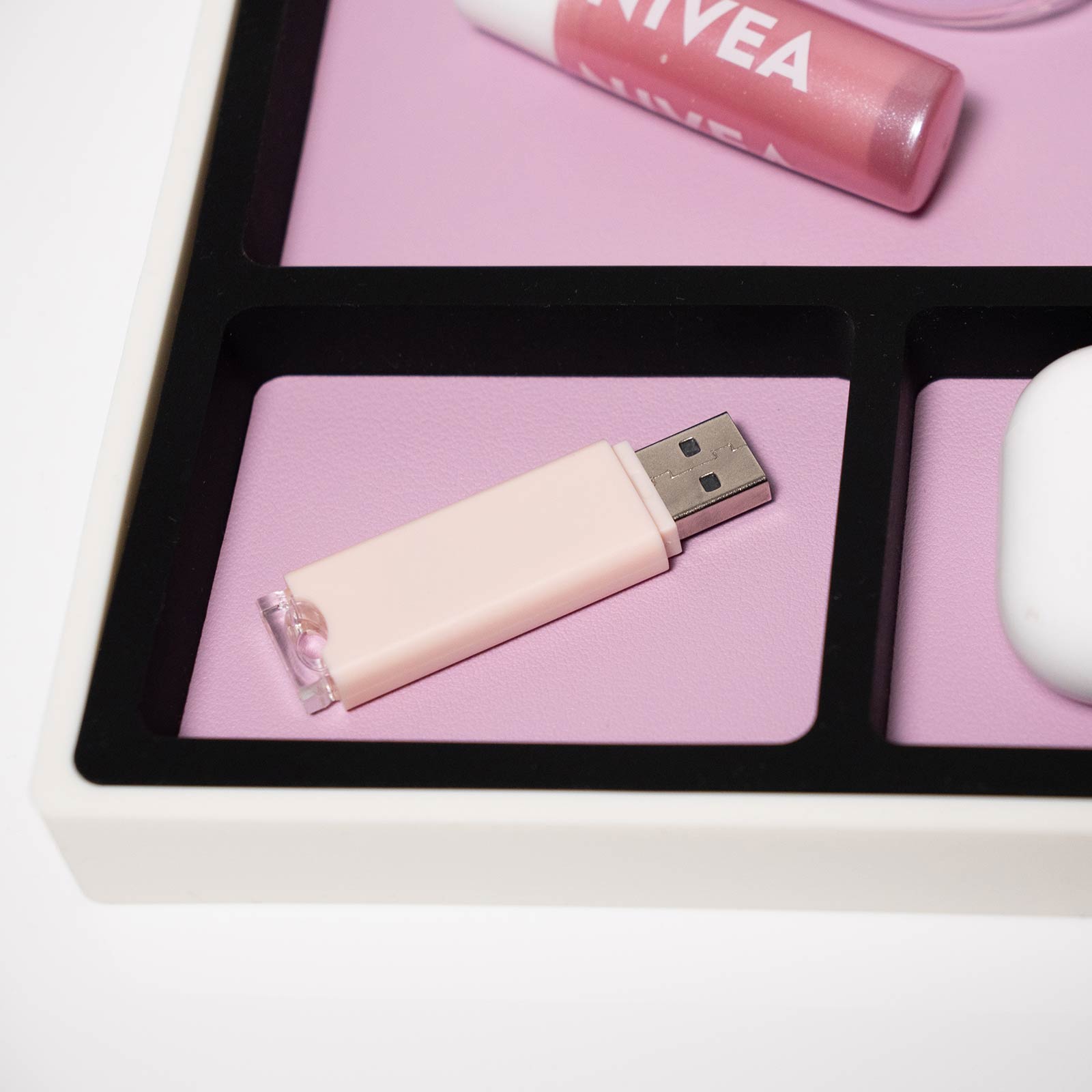 Desk Organiser Tray (Lilac Purple) by Silli – stylish tray for home and desk organisation