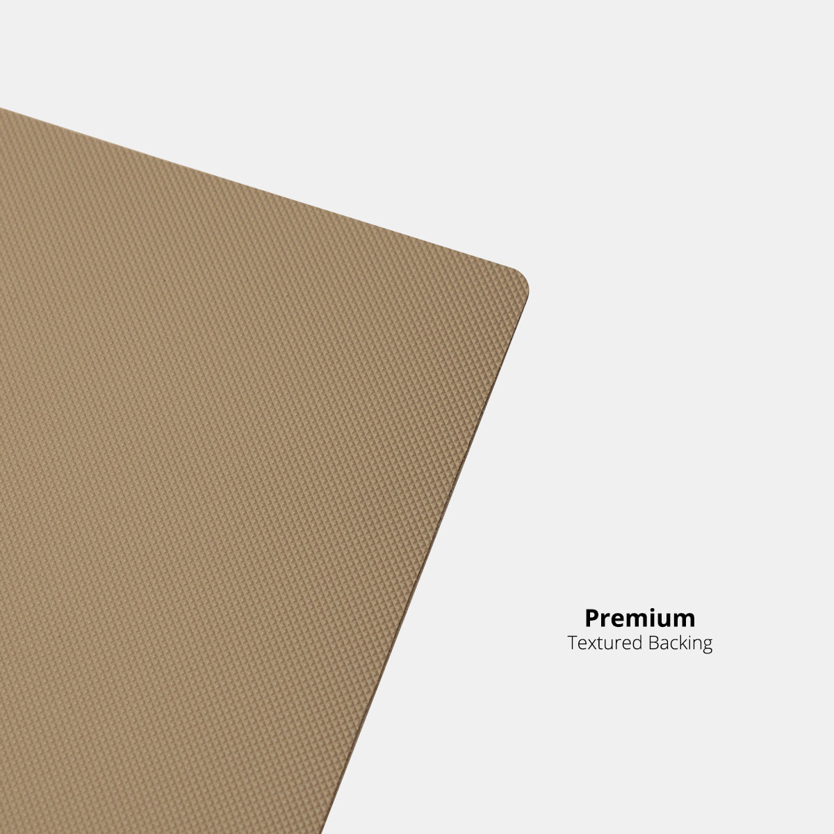 Eco-Leather Surface Mat (Mocha Beige) by Silli – stylish tray for home and desk organisation
