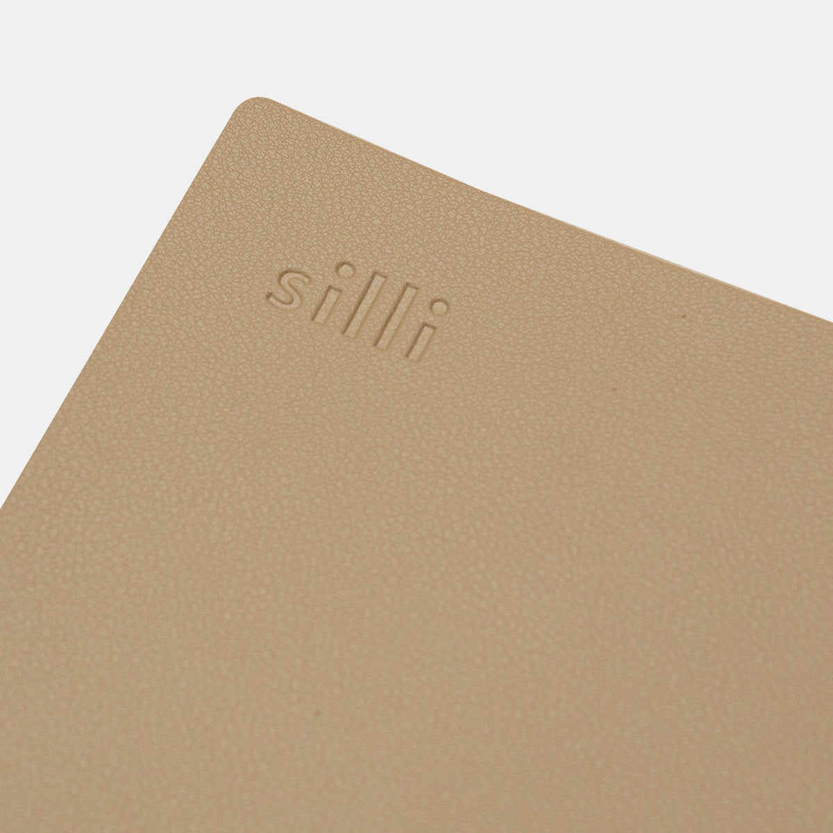 Eco-Leather Surface Mat (Mocha Beige) by Silli – stylish tray for home and desk organisation