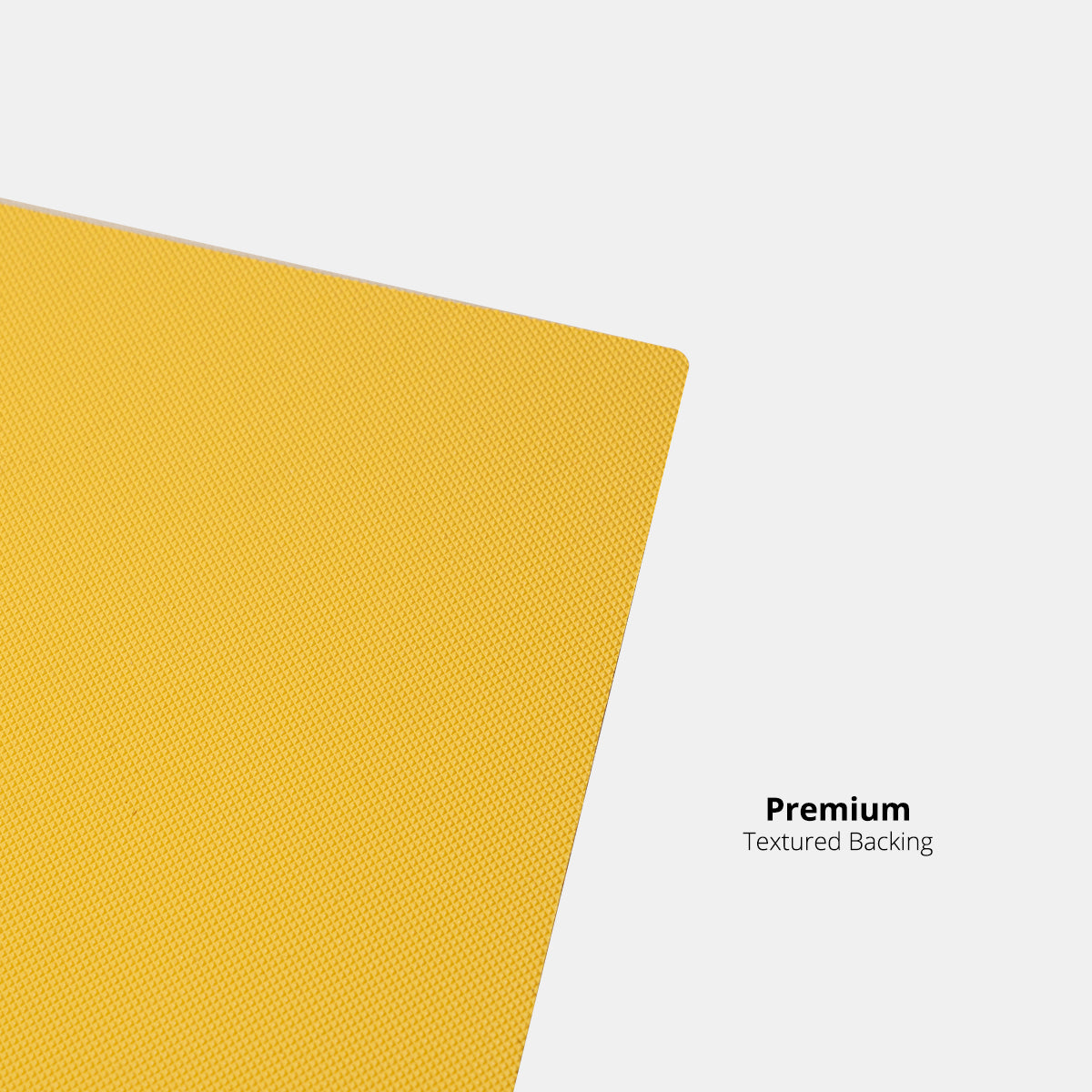 Eco-Leather Surface Mat (Mustard Yellow) by Silli – stylish tray for home and desk organisation