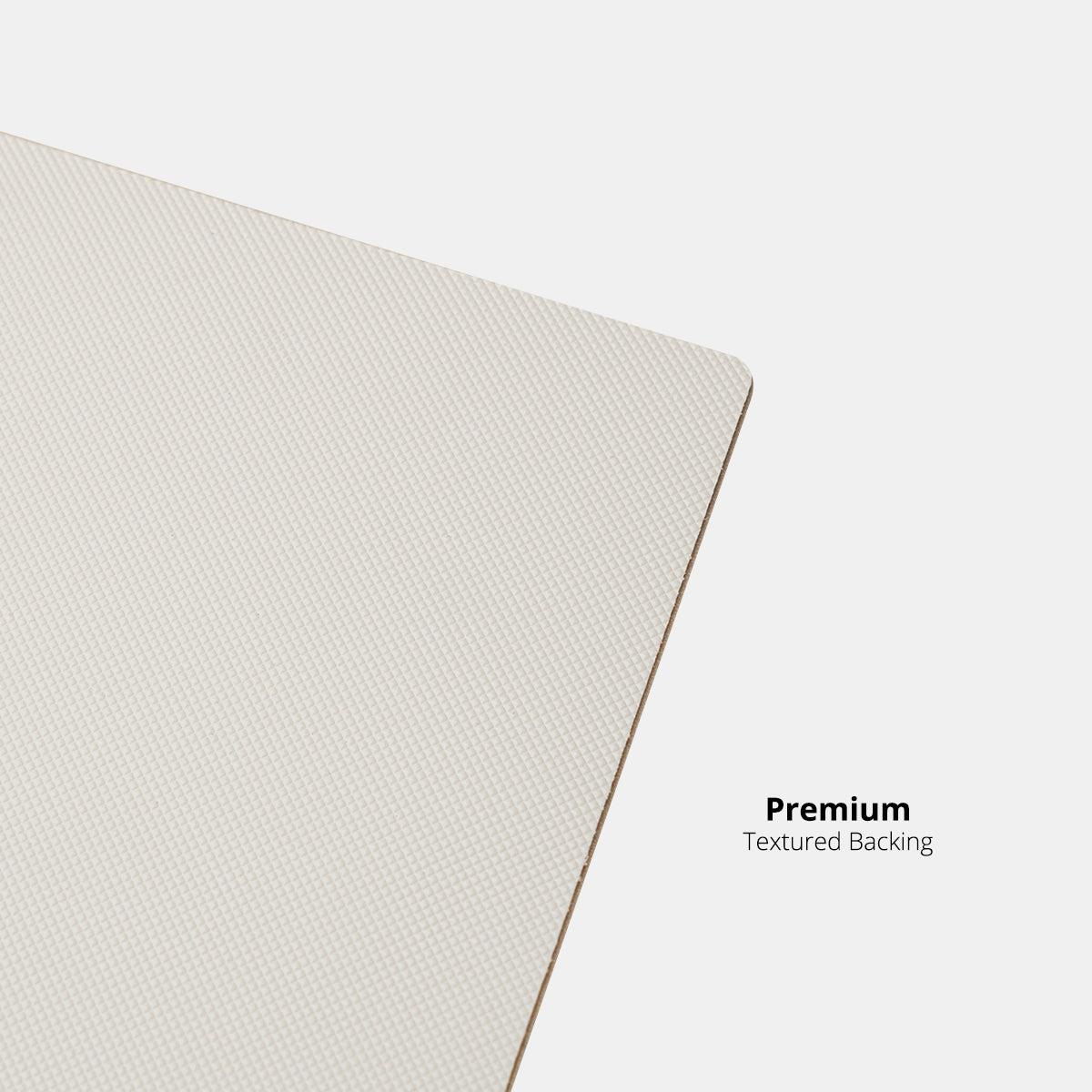 Eco-Leather Surface Mat (Pure White) by Silli – stylish tray for home and desk organisation