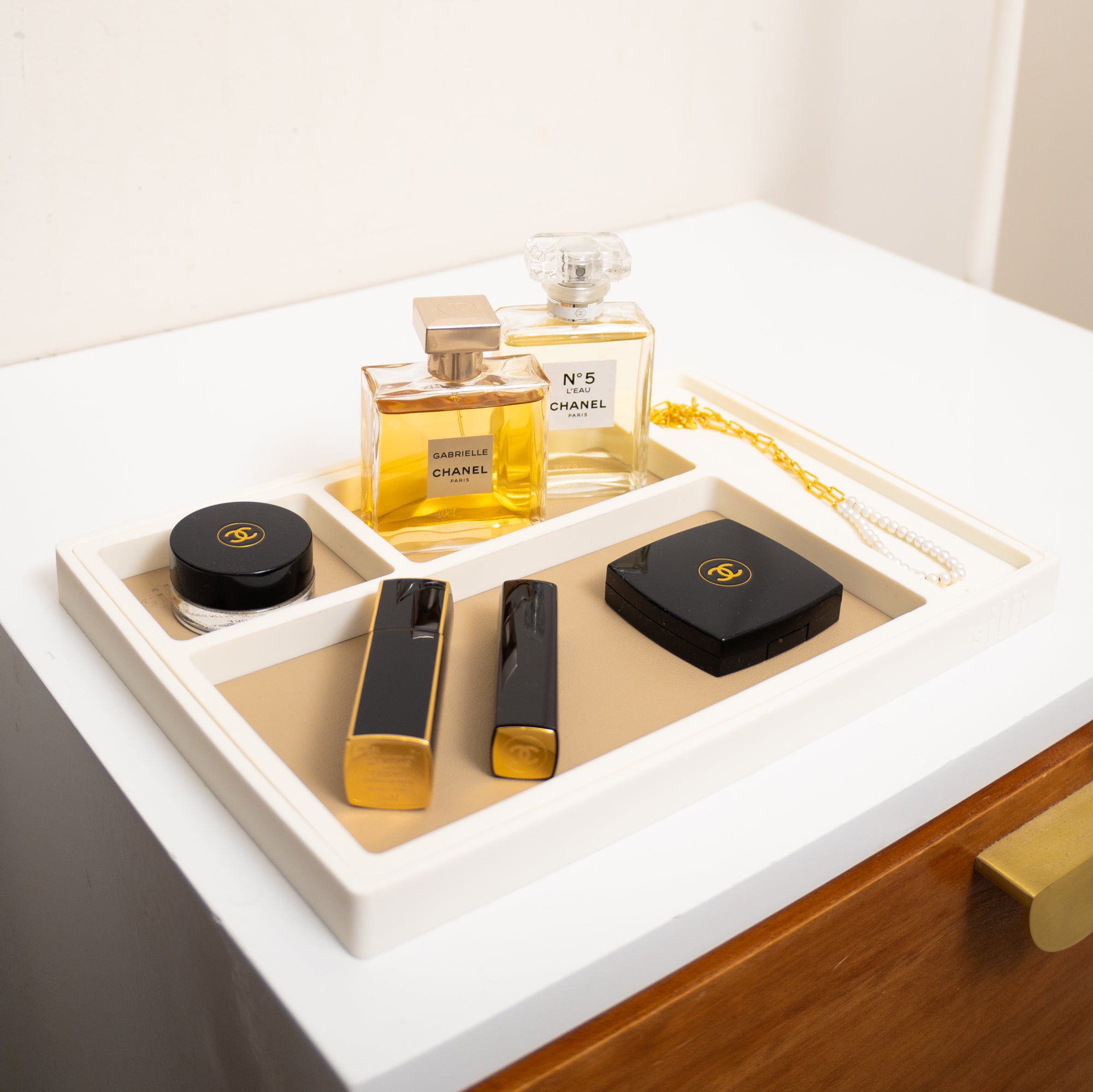 Desk Organiser (Mocha Beige)