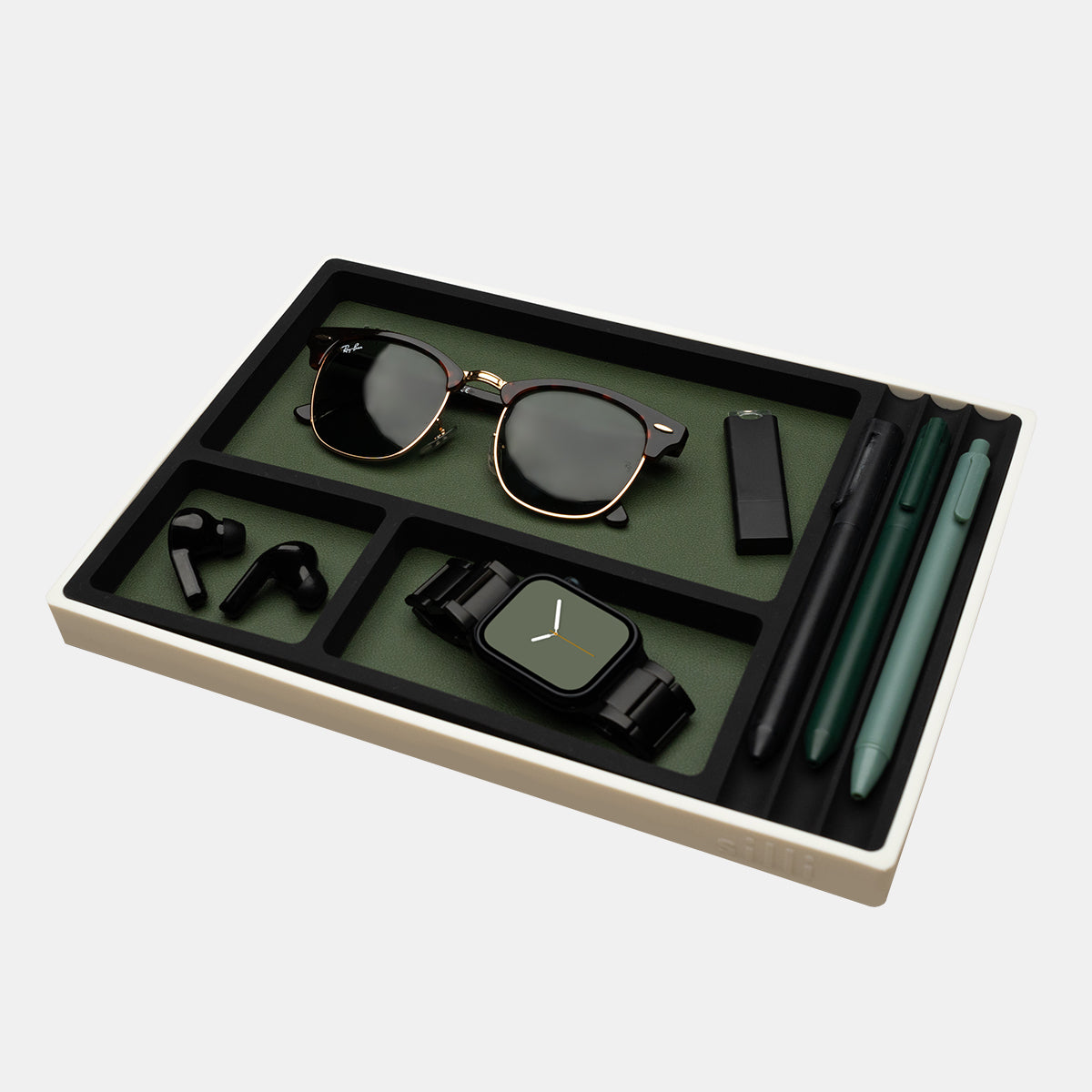 Desk Organiser (Forest Green)